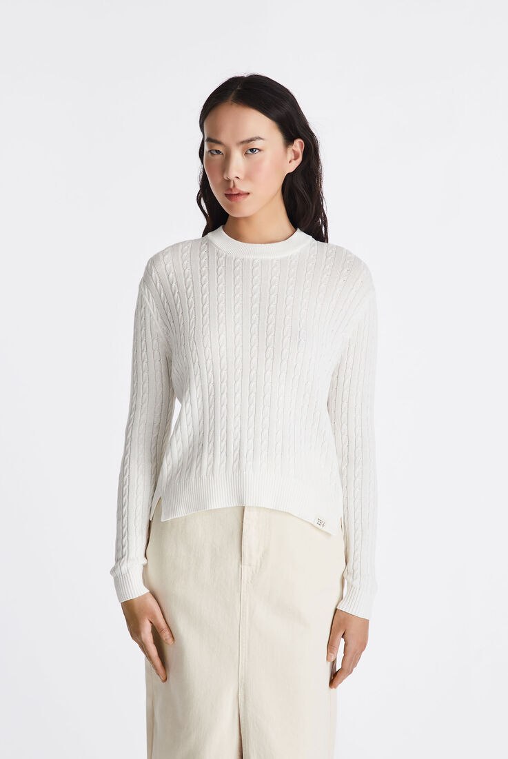 Cotton cable knit sweater  Peuterey - medium