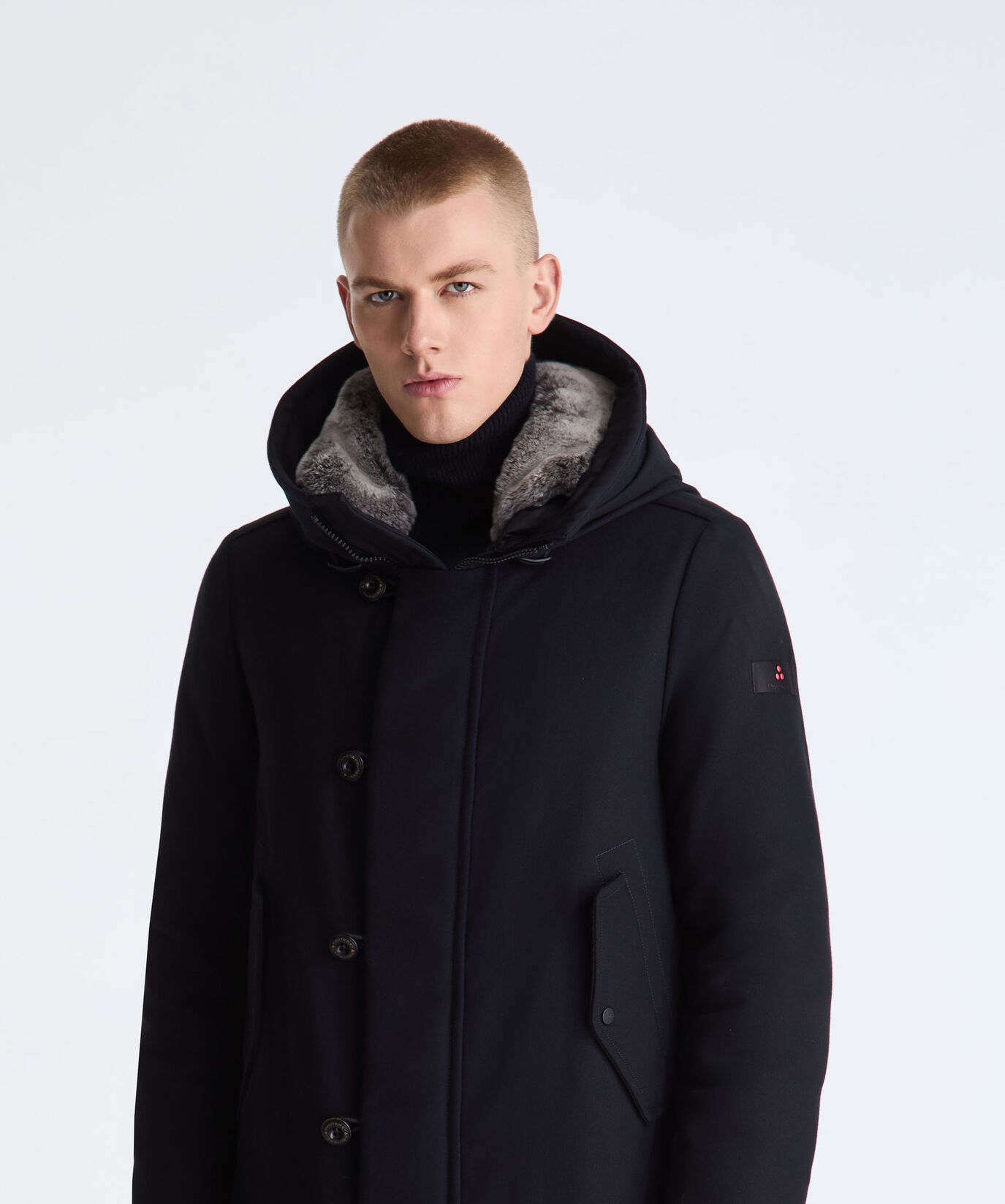Parka funzionale con pelliccia  Peuterey - large
