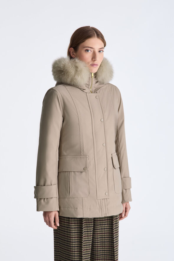 Short Jacket with Fox Fur  Peuterey - medium
