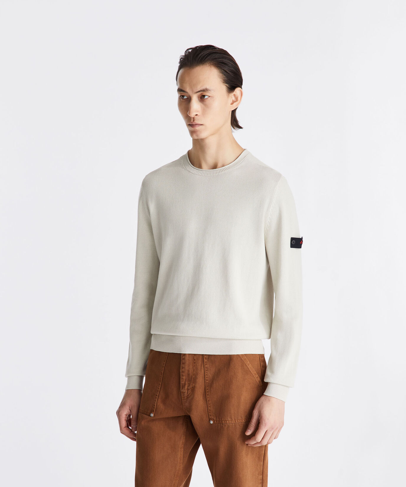 Cotton knit crew-neck sweater  Peuterey - large image number 1