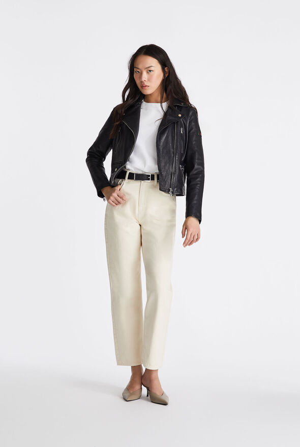 Short studded leather jacket  Peuterey - medium