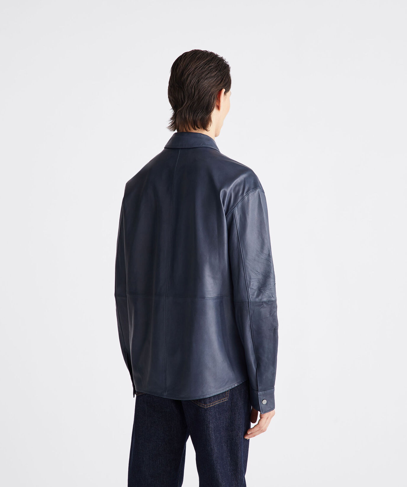 Leather shirt  Peuterey - large