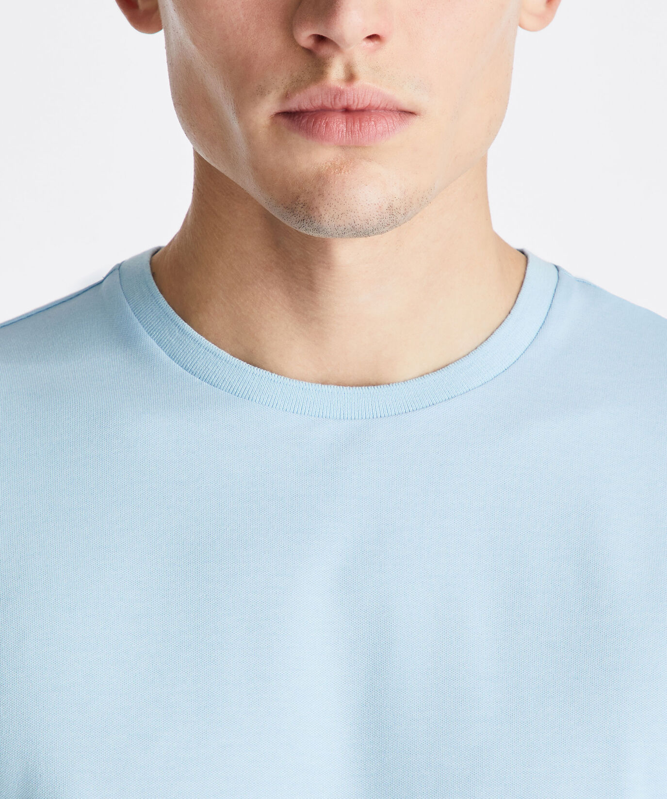 Stretch cotton and silk pique t-shirt  Peuterey - large image number 2