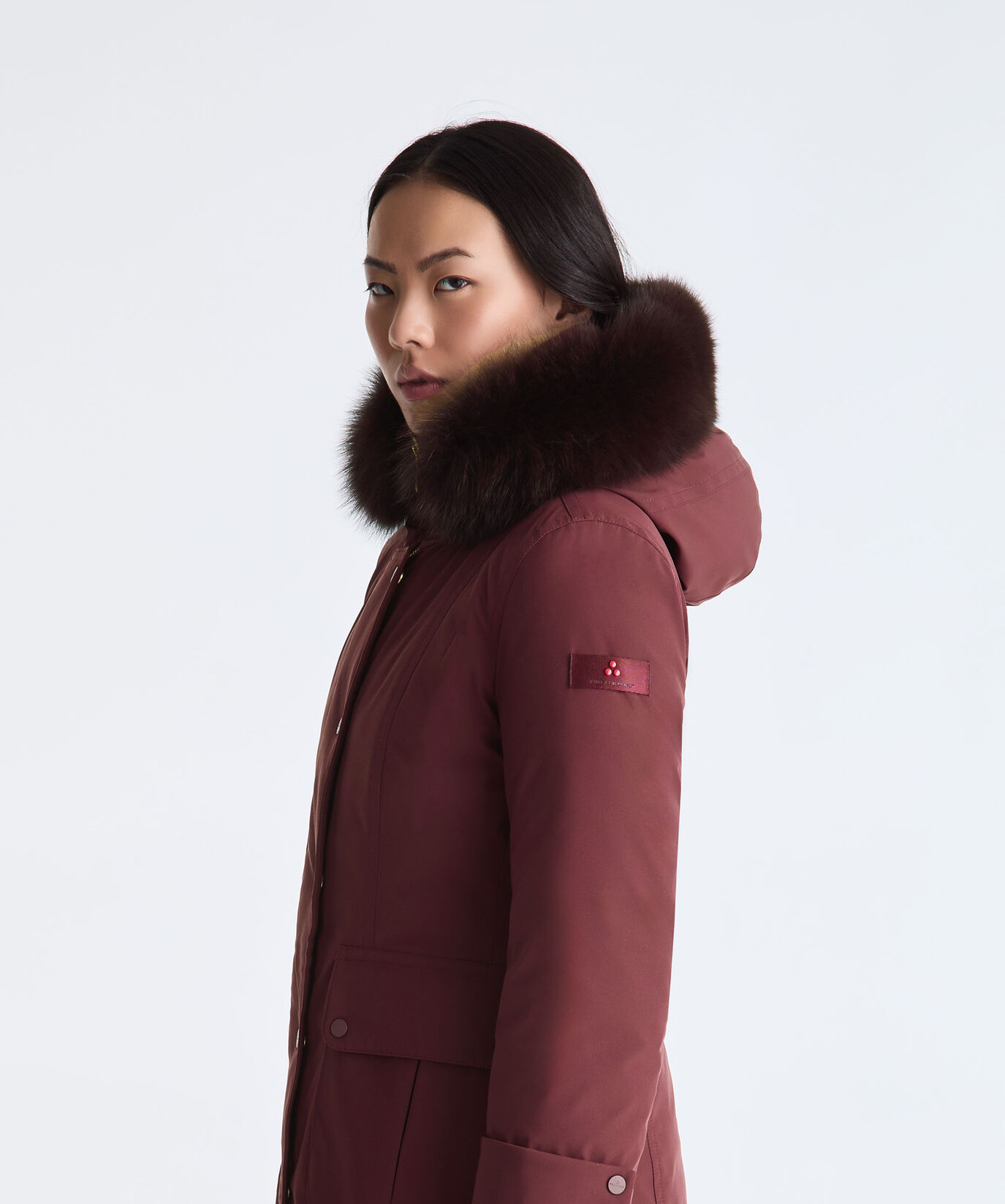 Kurze Jacke mit Fuchspelz  Peuterey - large