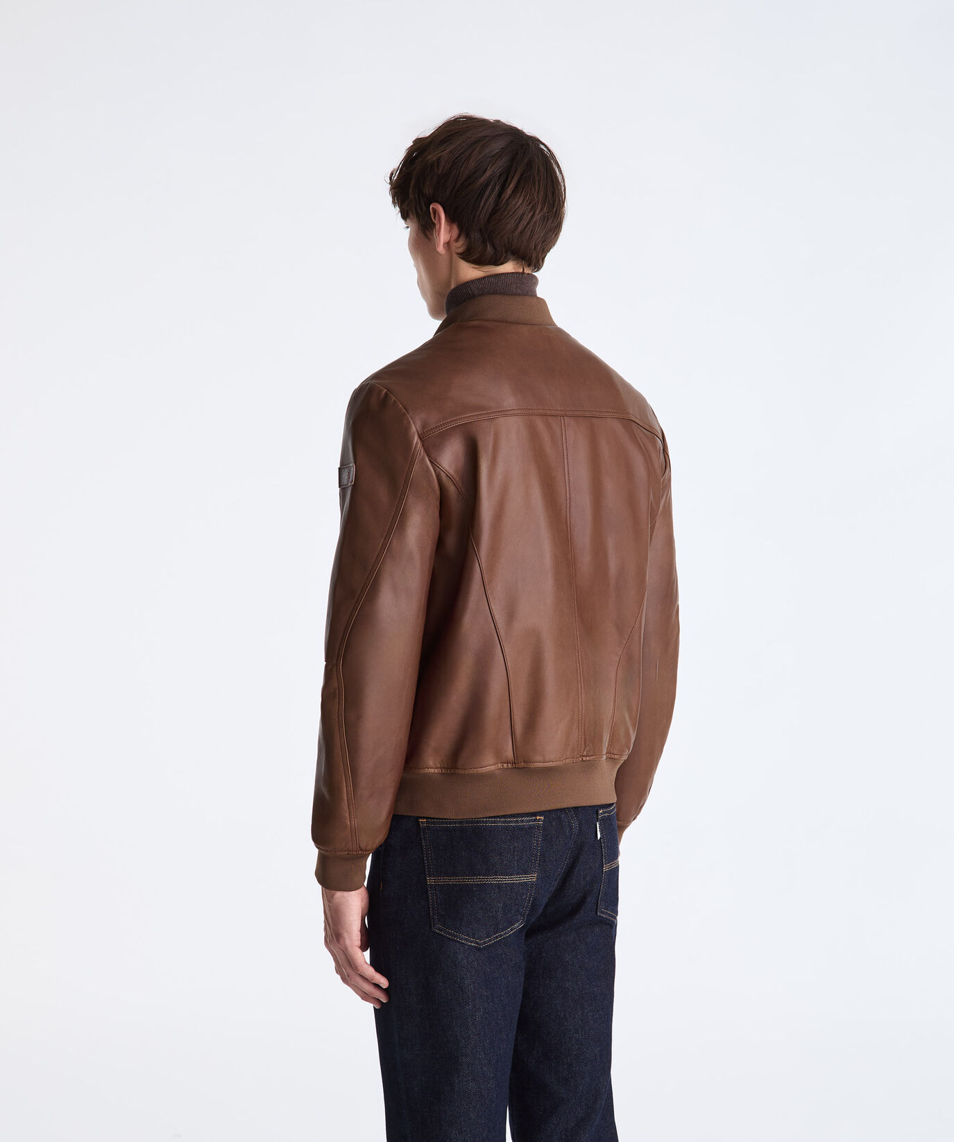 Nappa Leather Biker Jacket  Peuterey - large image number 3