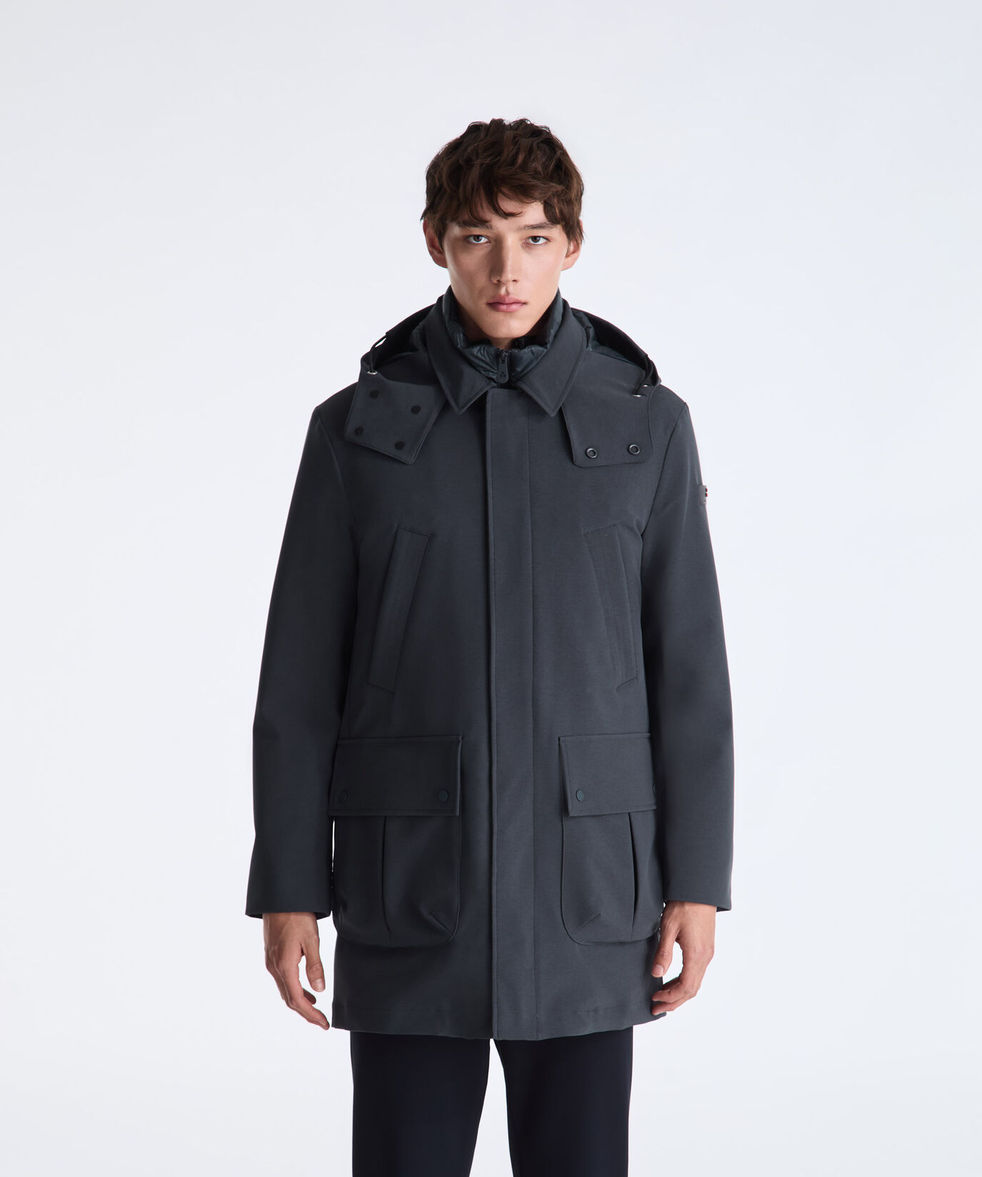 Veste longue avec plastron amovible  Peuterey - large image number 1