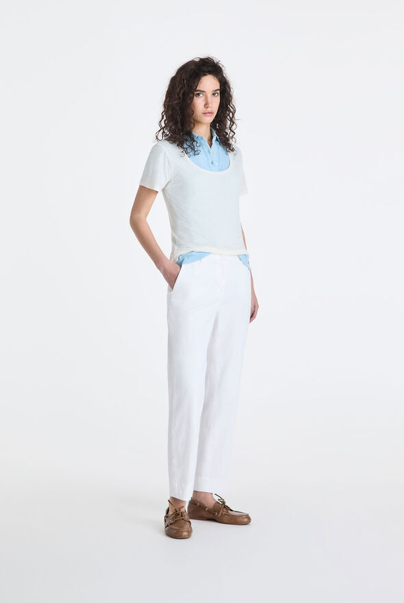 T-shirt in misto lino  Peuterey - medium