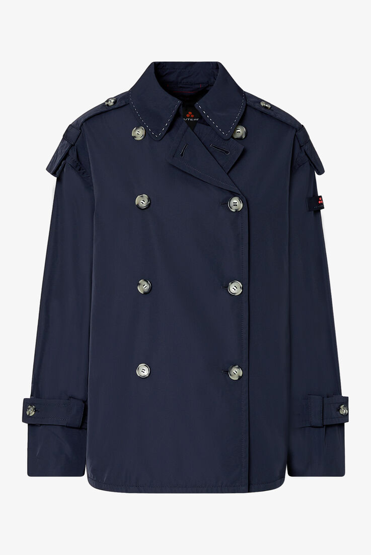 Short double-breasted trench coat  Peuterey - still-fondo-neutro