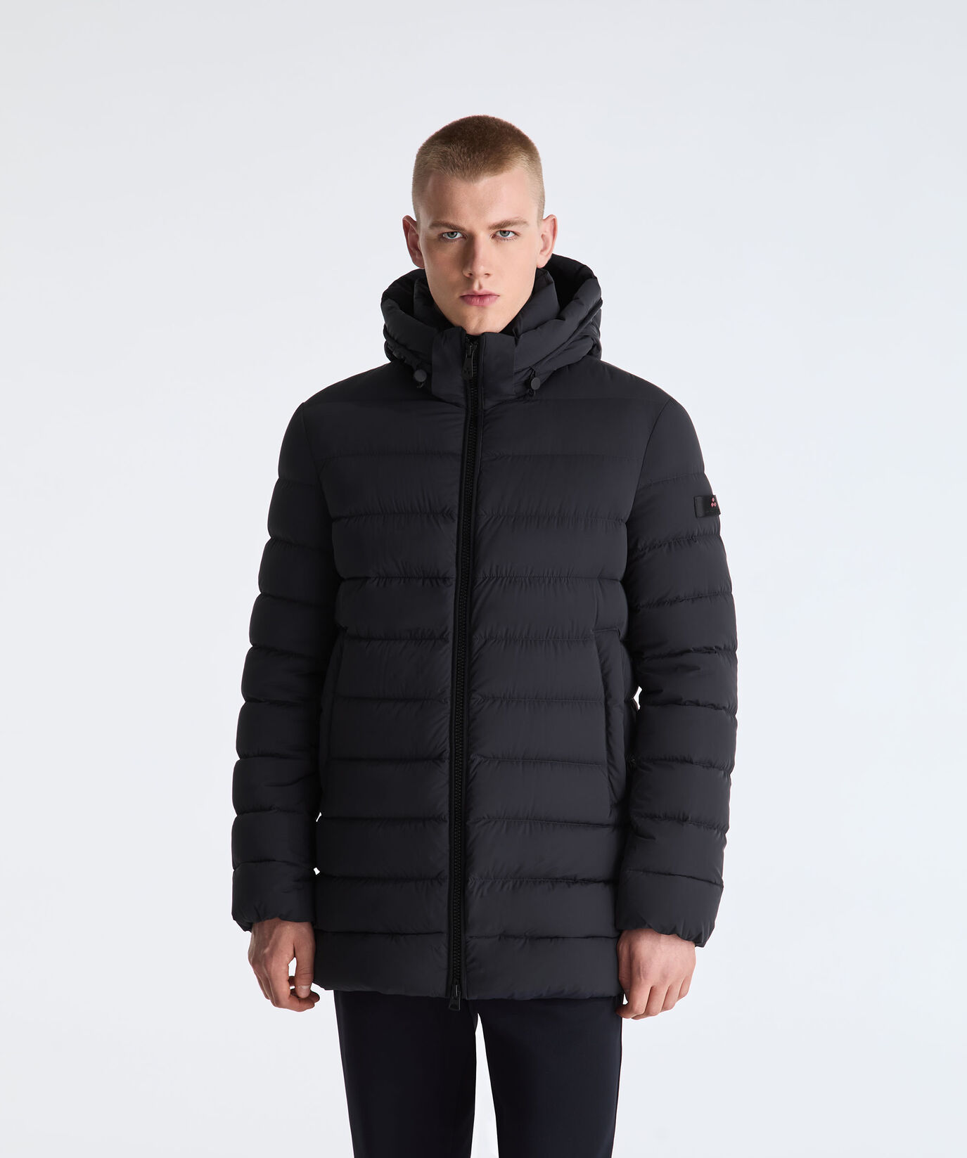 Long Matte Nylon Down Jacket  Peuterey - large image number 1