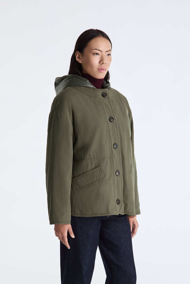 Double-Fabric Hooded Jacket  Peuterey - medium