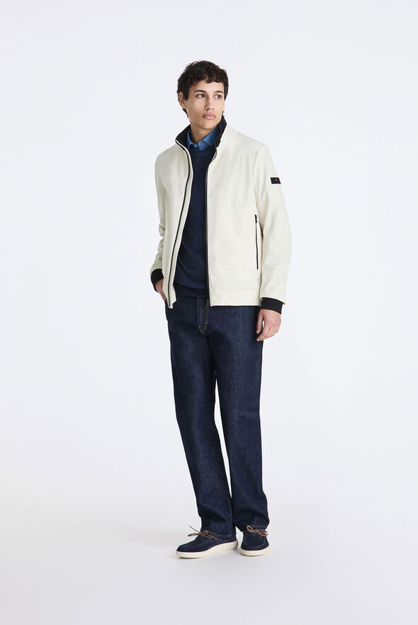 Blouson bomber avec d&eacute;tails noirs contrast&eacute;s  Peuterey - medium