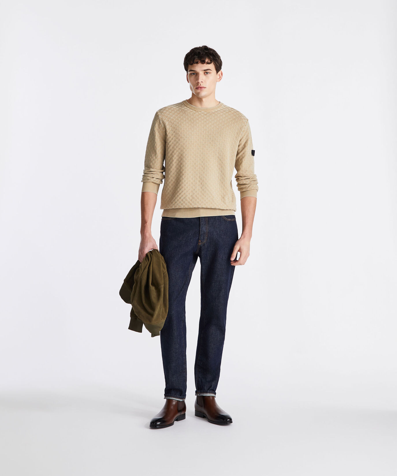 Geometric knit sweater  Peuterey - large image number 0