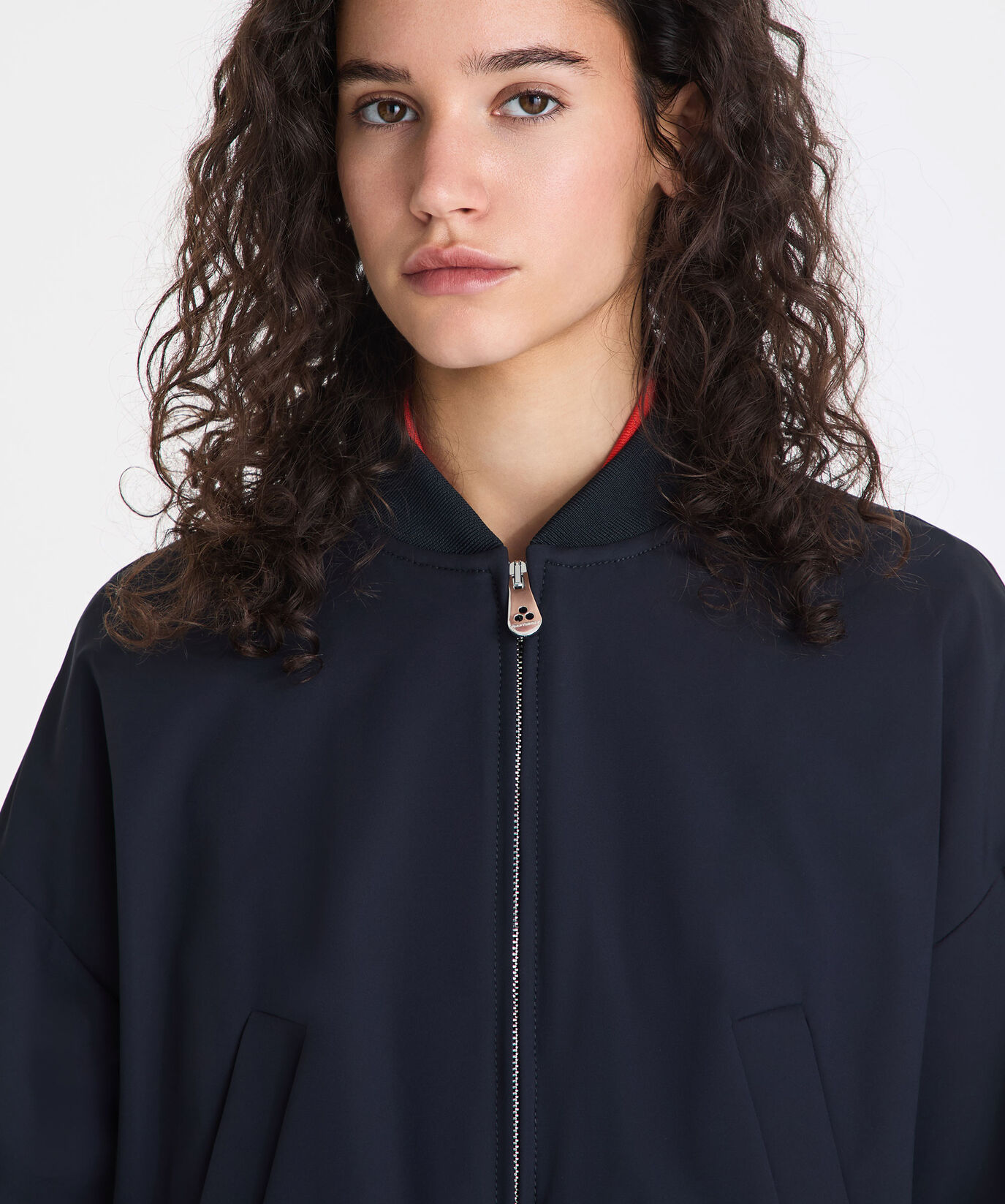 Kurze Bomberjacke aus Scuba-Nylon  Peuterey - large