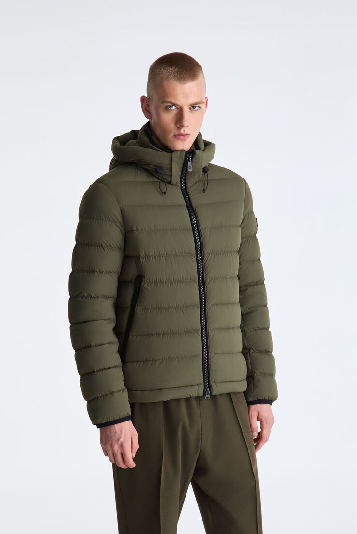 Piumino corto in tela stretch  Peuterey - medium