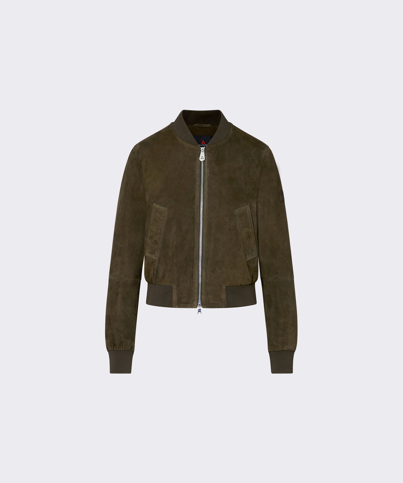 Kurze Bomberjacke aus Wildleder  Peuterey - large