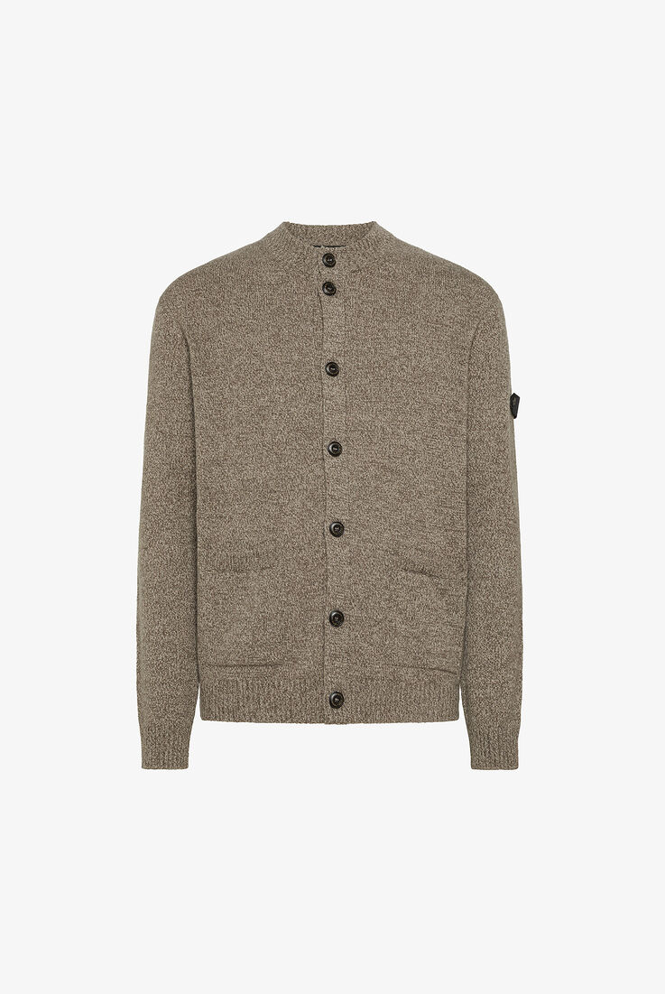 Moulin&eacute; Wool Blend Knit Cardigan  Peuterey - still-fondo-neutro