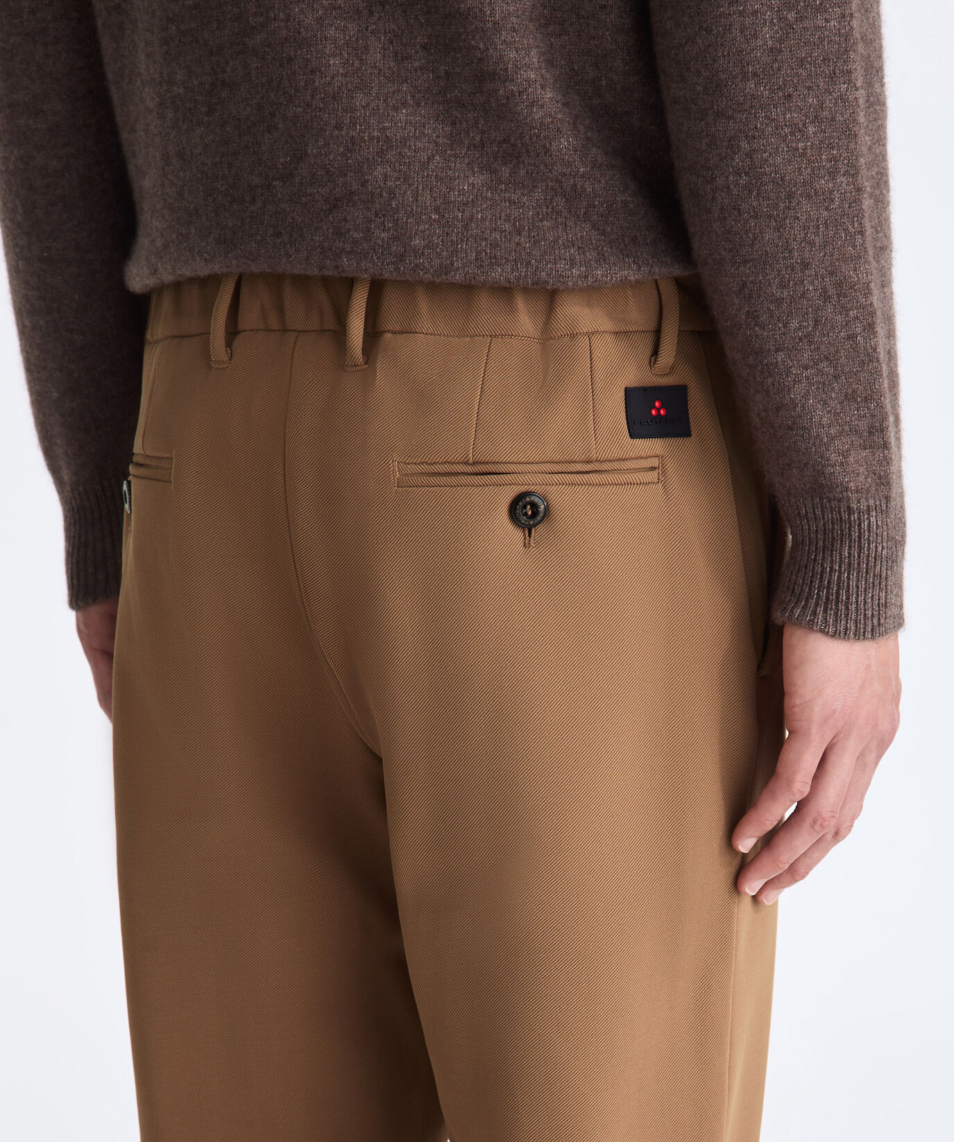 Stretch Nylon Jersey Trousers  Peuterey - large image number 4