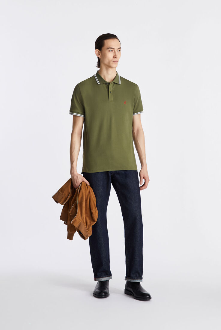 Poloshirt aus Baumwoll-Stretch-Piqu&eacute;  Peuterey - medium