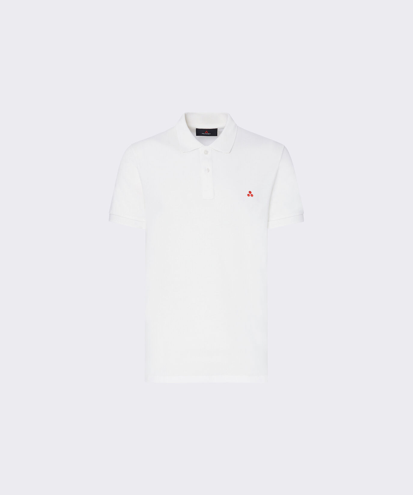 Cotton pique polo shirt with embroidered logo  Peuterey - large