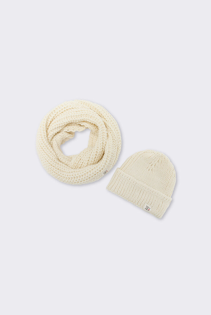 Set de gorro y cuello de mezcla de lana  Peuterey - medium