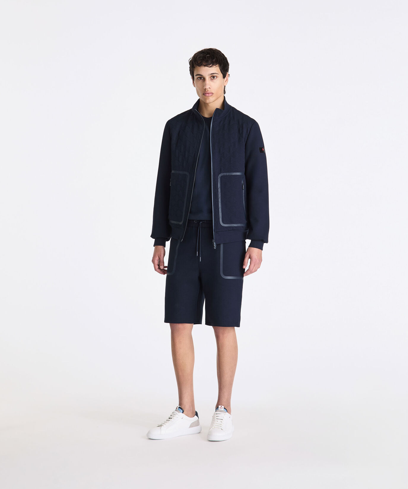 Blouson bomber matelass&eacute; avec motif ondul&eacute;  Peuterey - large image number 0