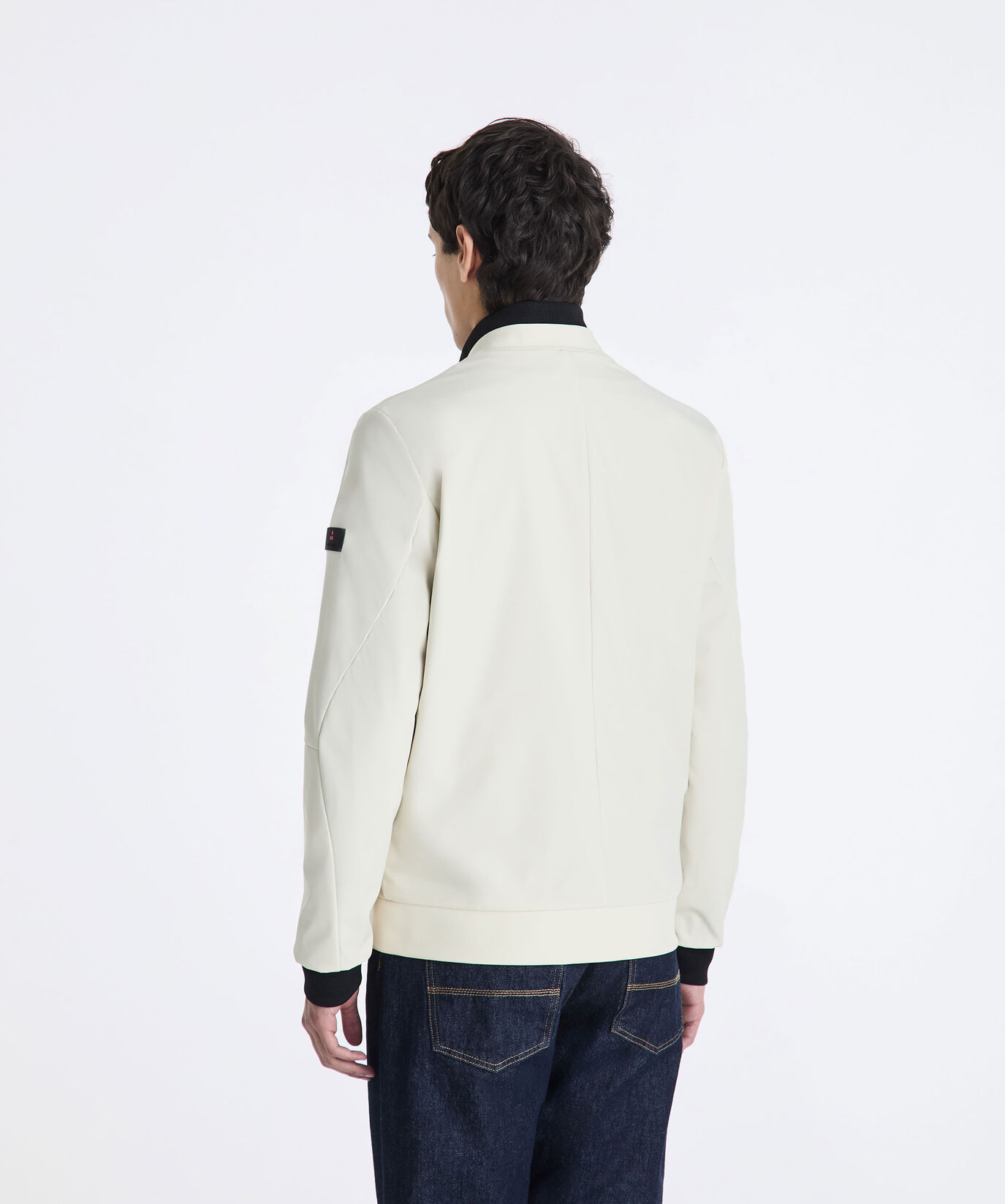 Bomber jacket with contrasting black details  Peuterey - large