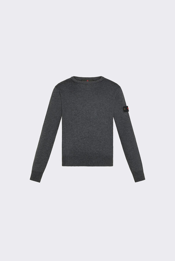 Wool and Nylon Crew-Neck Sweater  Peuterey - medium