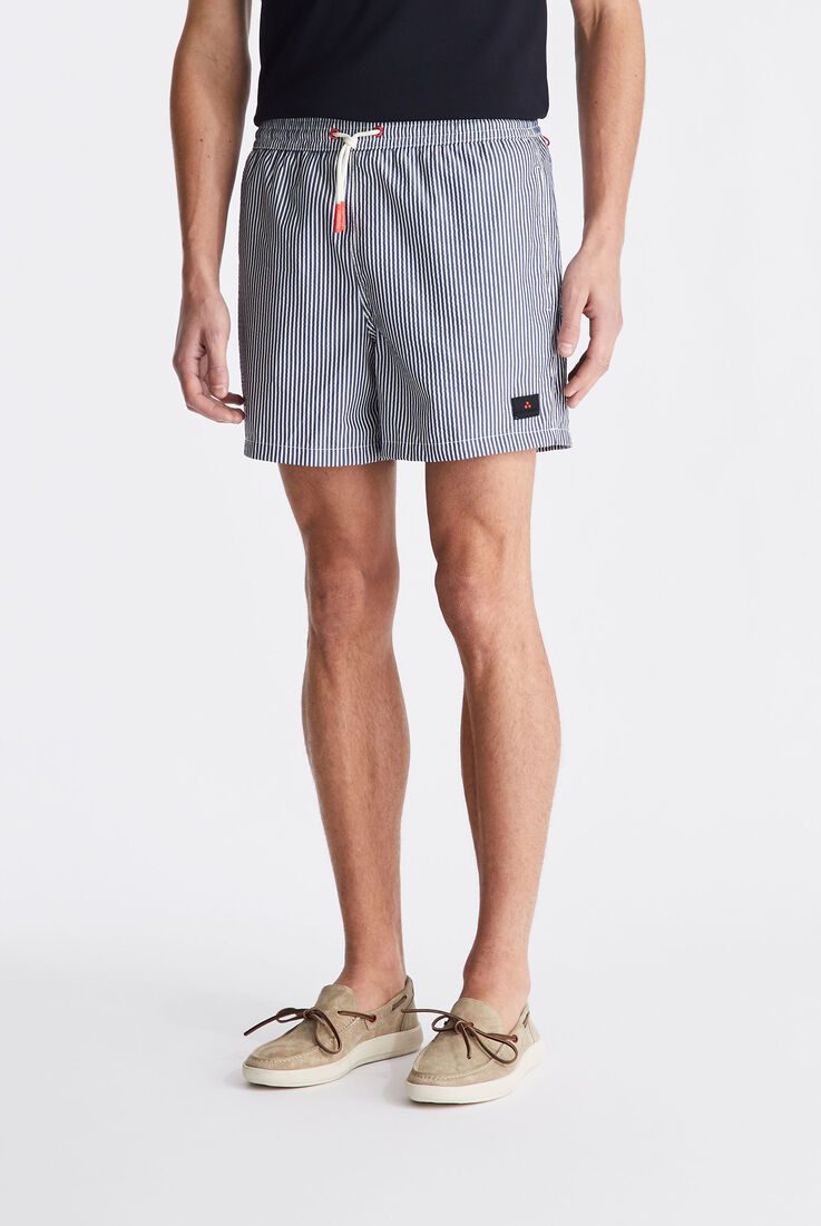 Striped swim trunks  Peuterey - medium