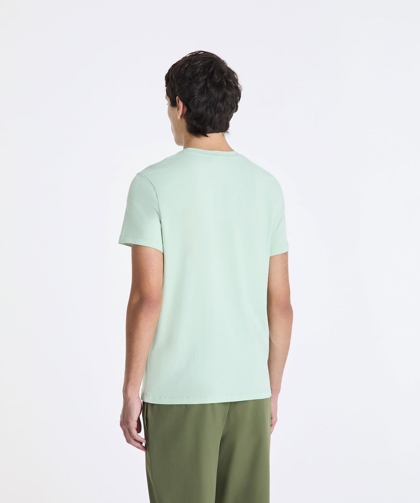 T-shirt en coton stretch et logo imprim&eacute;  Peuterey - large