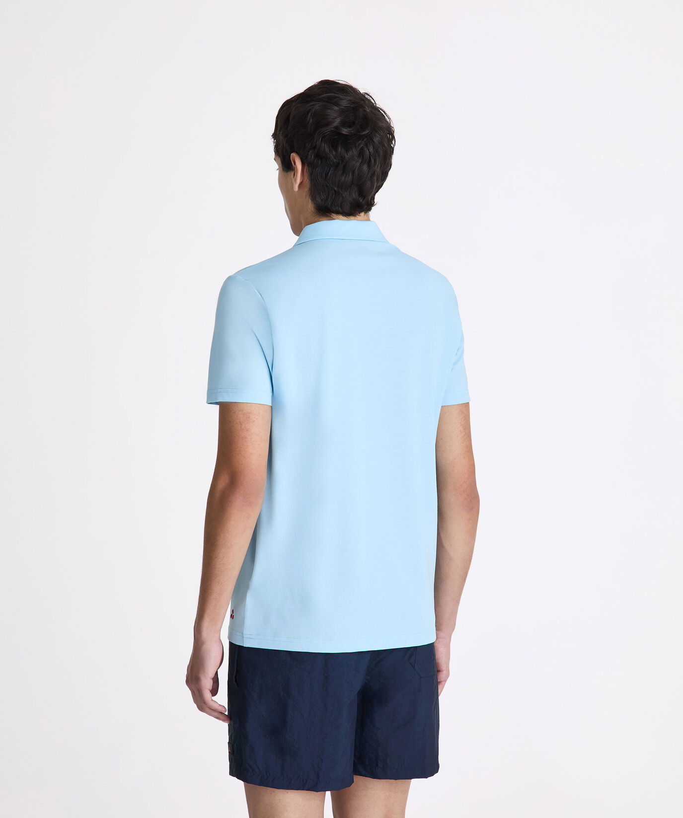 Cotton pique knit polo shirt  Peuterey - large image number 3