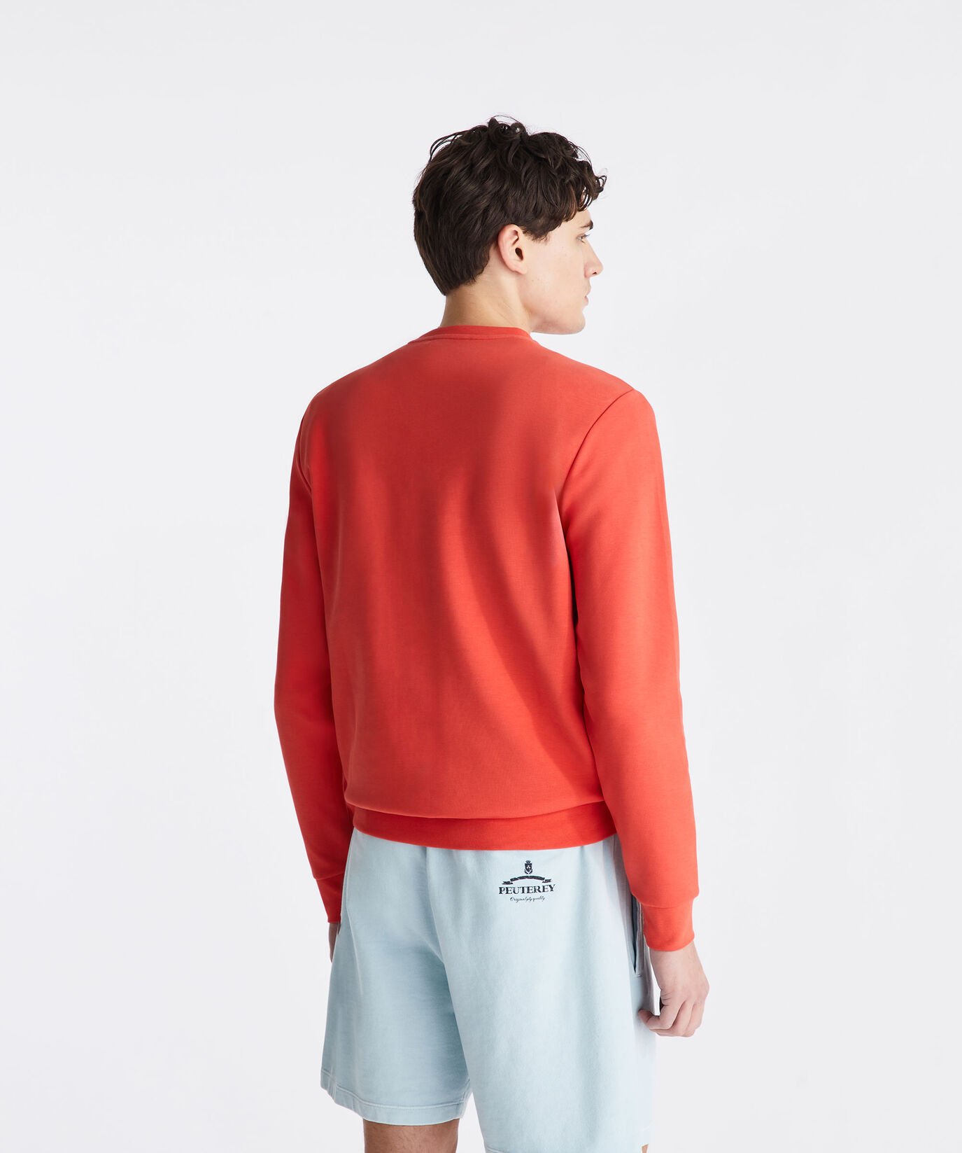 Sweat-shirt avec poche et d&eacute;tails gans&eacute;s  Peuterey - large