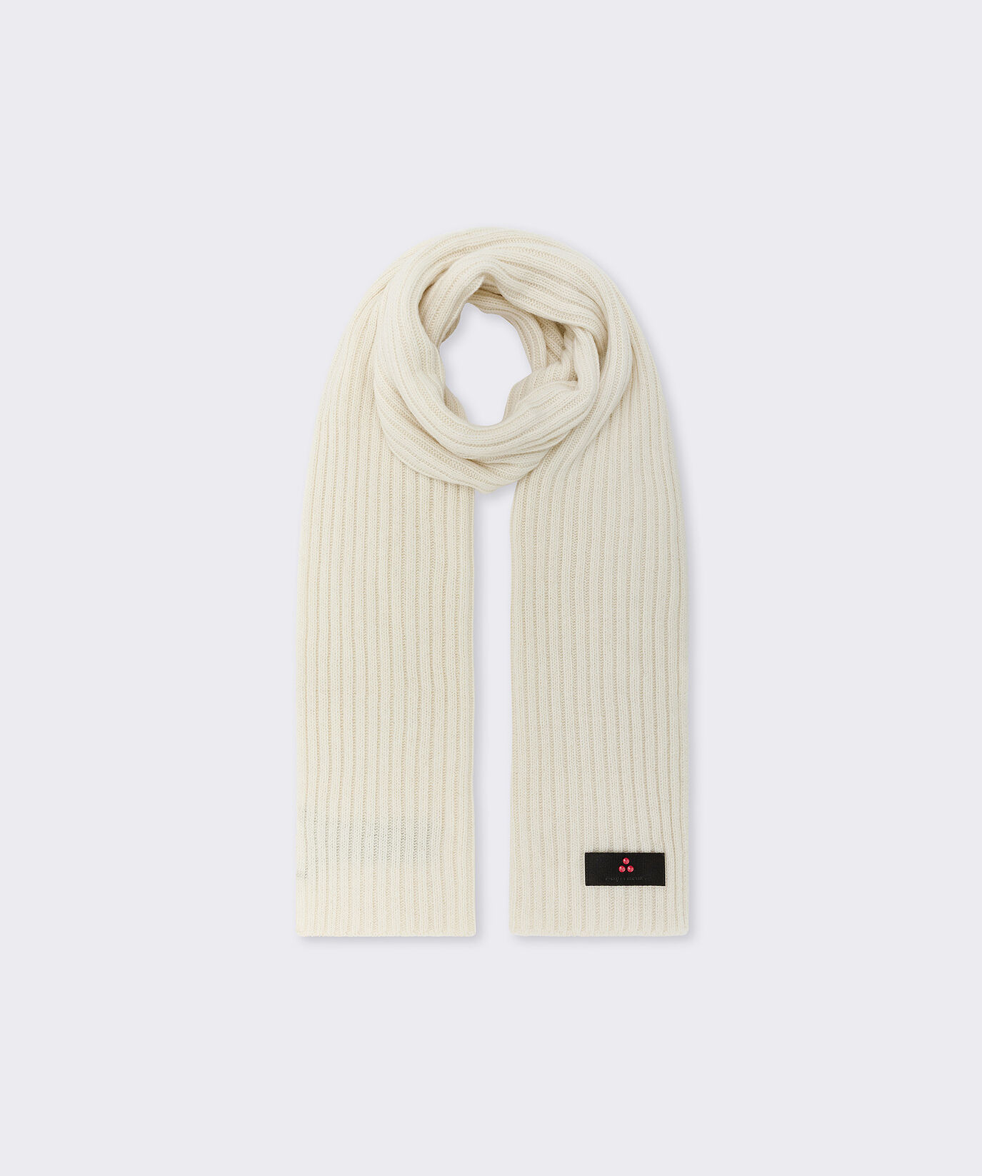 Ribbed Cashmere Blend Scarf  Peuterey - large