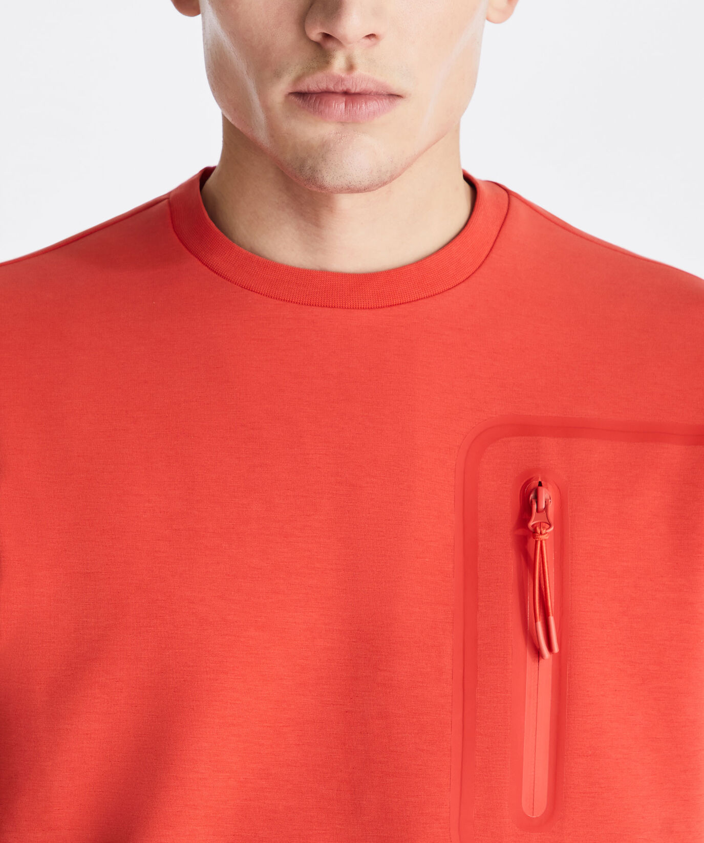 Felpa con taschino e nastrature  Peuterey - large