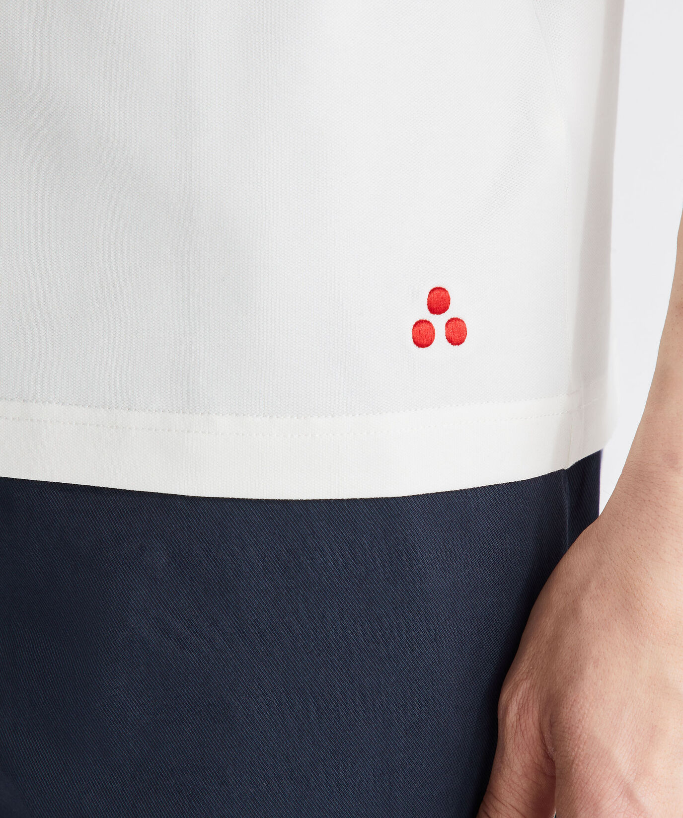 Cotton pique knit polo shirt  Peuterey - large image number 5