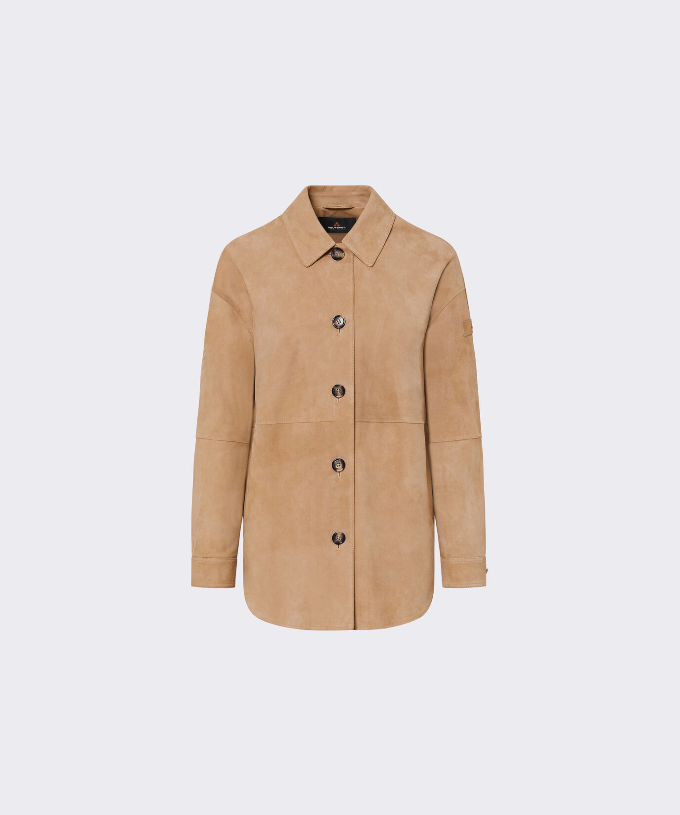 Oversize-Hemd aus Wildleder  Peuterey - large