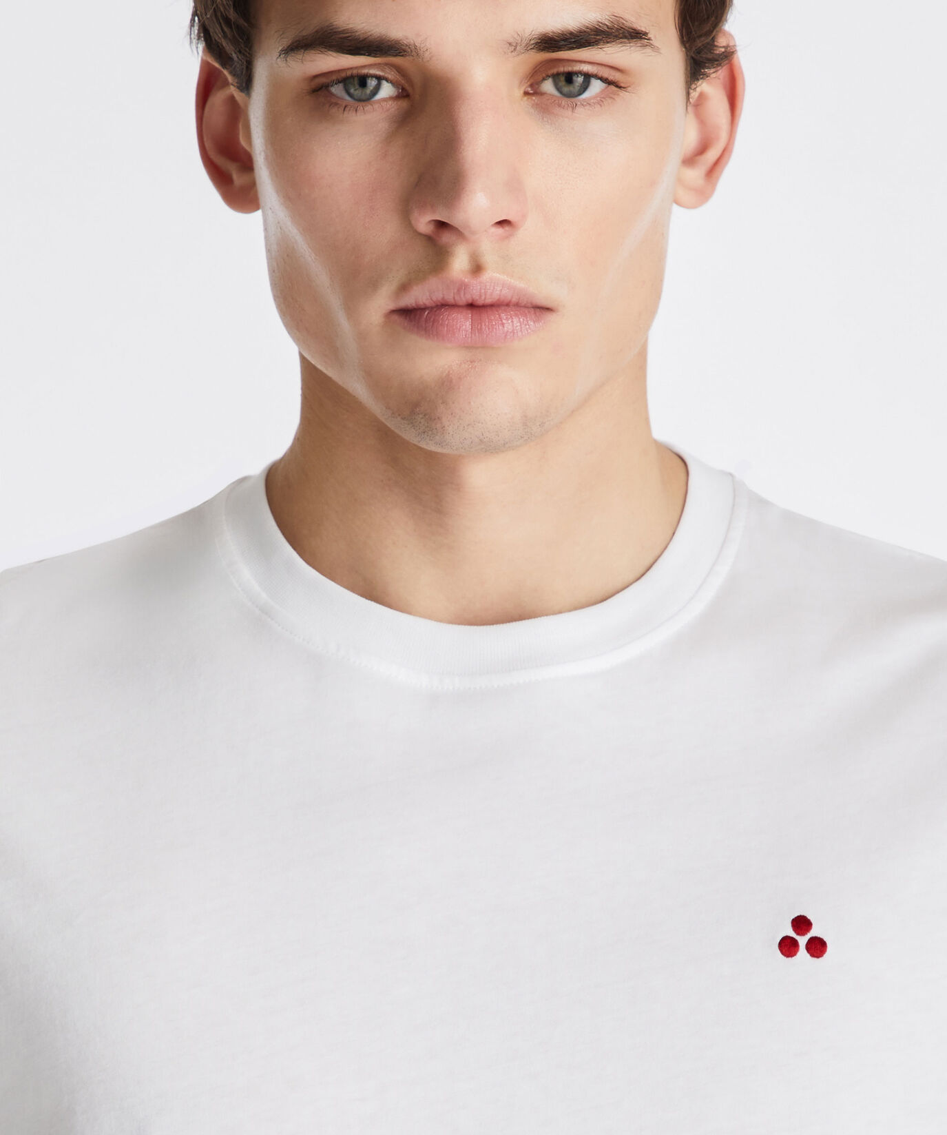 T-shirt en coton avec logo brod&eacute;  Peuterey - large image number 2