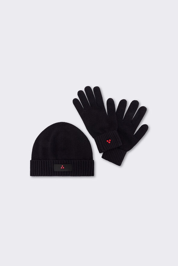 Set de gorro y guantes de mezcla de cachemira  Peuterey - medium