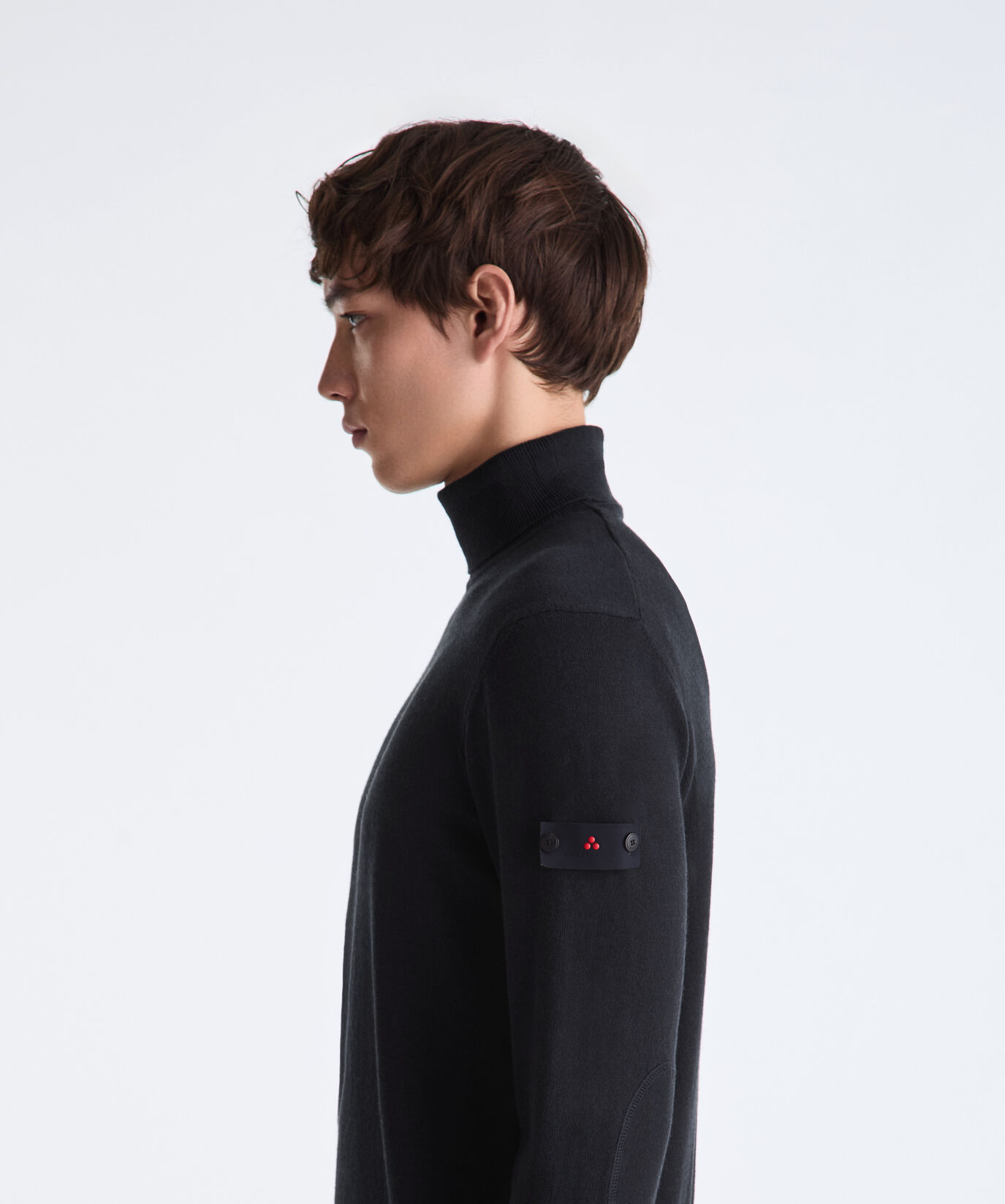 Wool and Cotton Blend Turtle-Neck Sweater  Peuterey - large image number 2