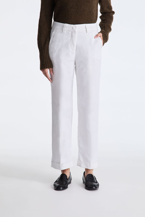 Stretch Gabardine Trousers  Peuterey - medium