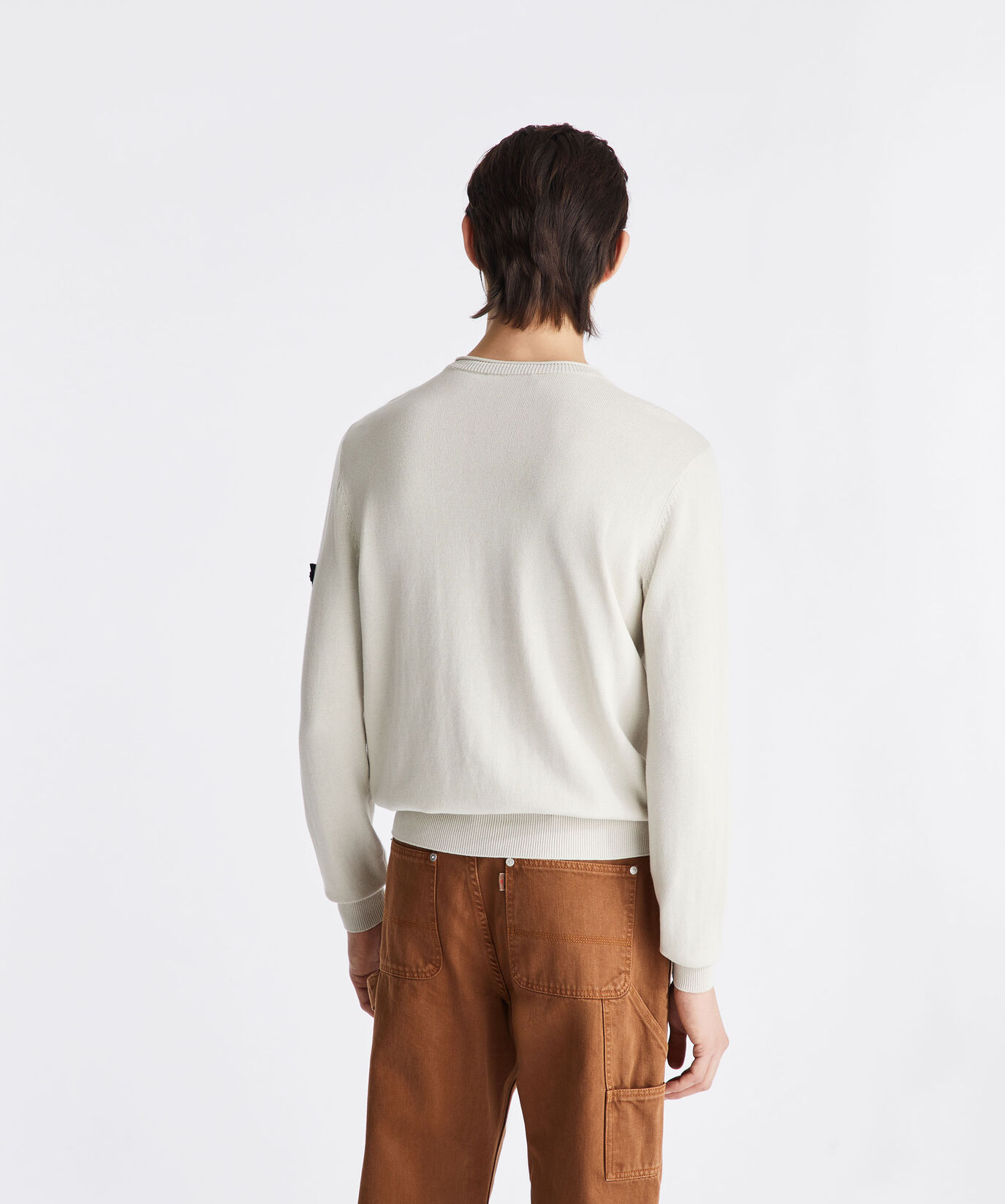 Pull ras-du-cou en tricot de coton  Peuterey - large