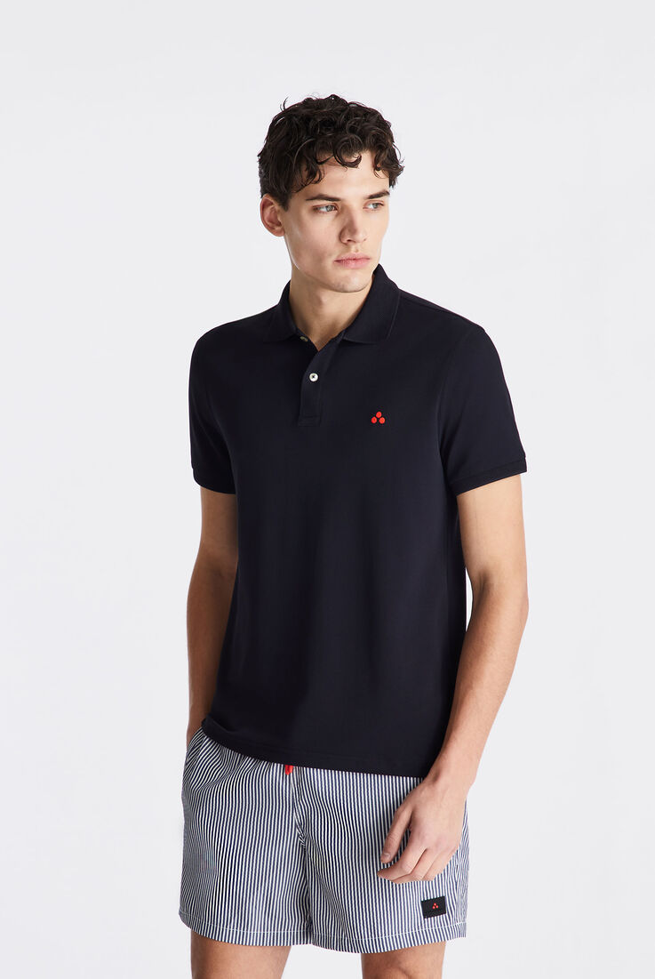 Poloshirt aus Nylon-Stretch-Piqu&eacute;  Peuterey - medium