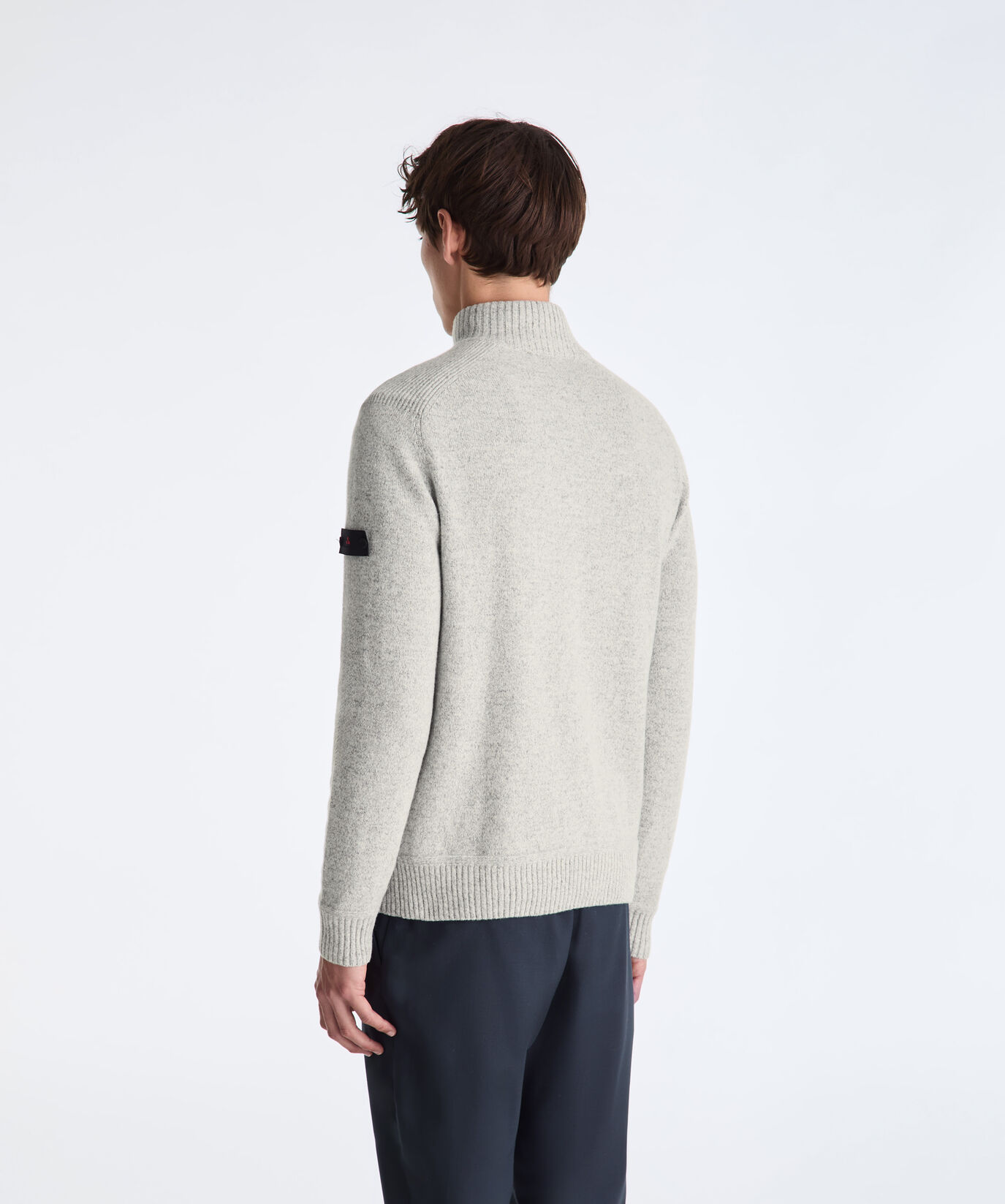 Moulin&eacute; Wool Sweater with Half Zip  Peuterey - large image number 3