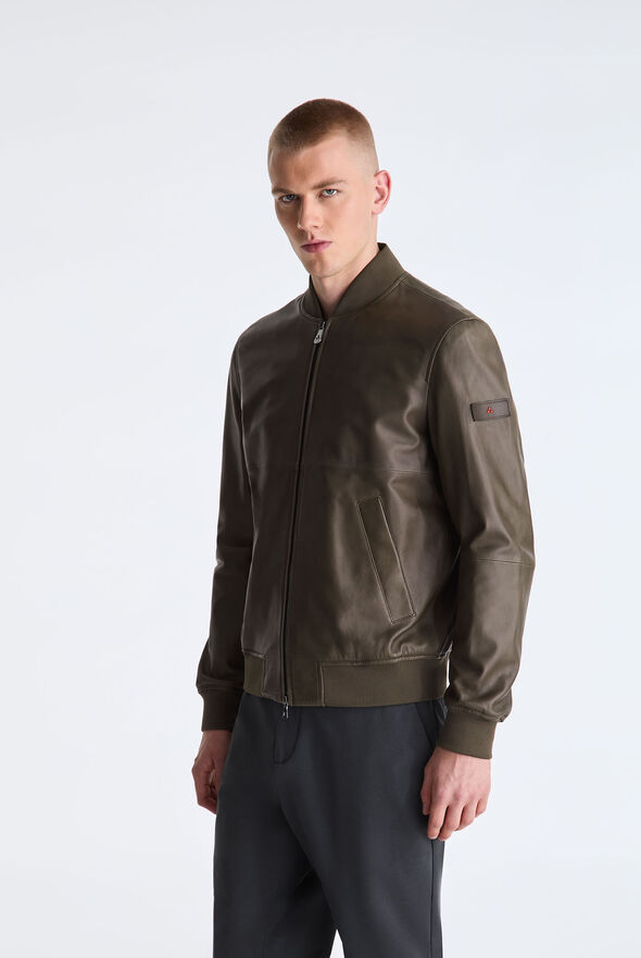 Nappa Leather Bomber Jacket  Peuterey - medium