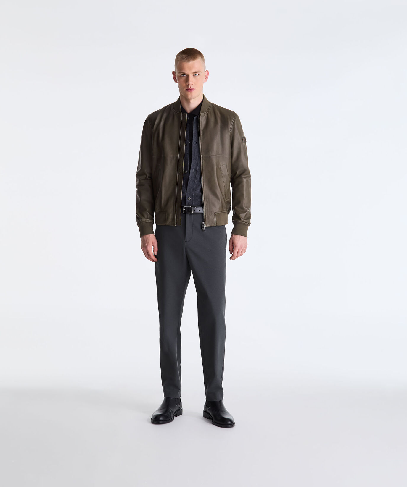 Blouson en cuir nappa  Peuterey - large image number 0