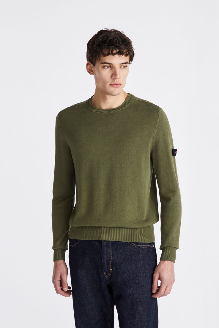 Cotton knit crew-neck sweater  Peuterey - medium
