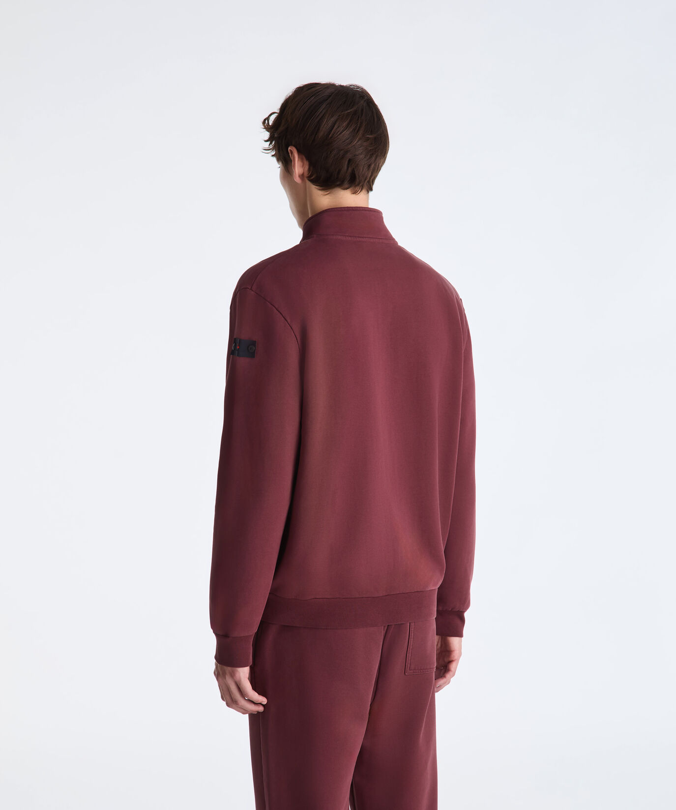 Full-Zip Sweatshirt with Stand-Up Collar  Peuterey - large
