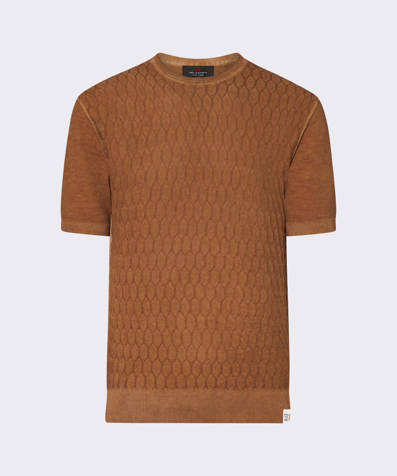 T-shirt avec motif g&eacute;om&eacute;trique  Peuterey - large