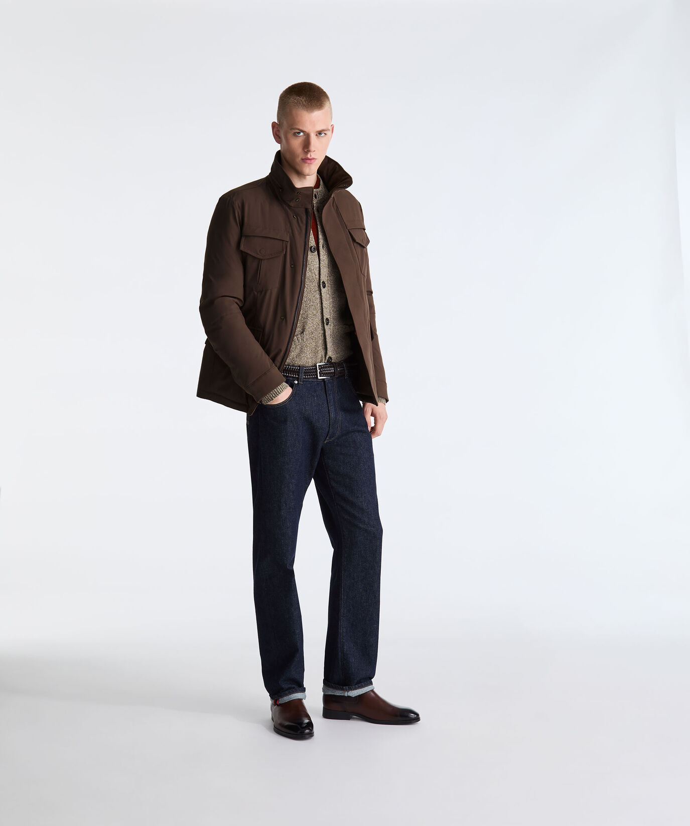 Recycled Polyester Field Jacket  Peuterey - large image number 0