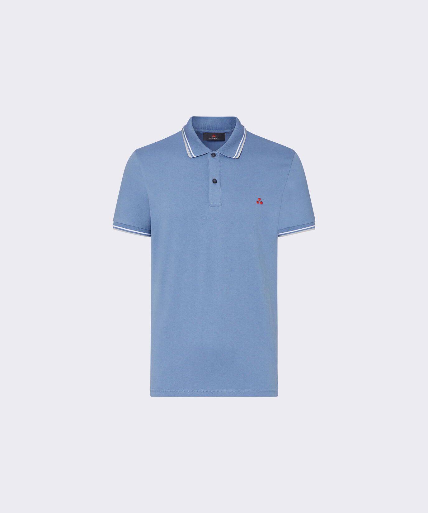 Stretch cotton pique polo shirt  Peuterey - large