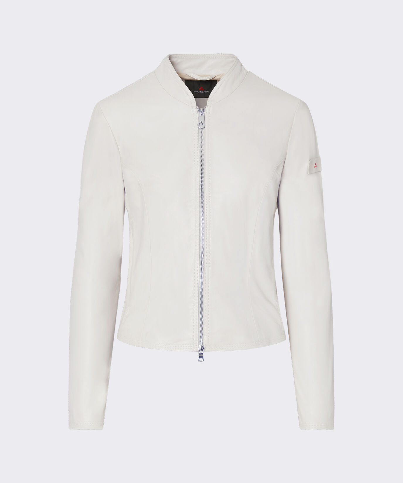 Biker court en cuir nappa teint  Peuterey - large